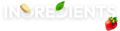 Ingredients Mobile banner
