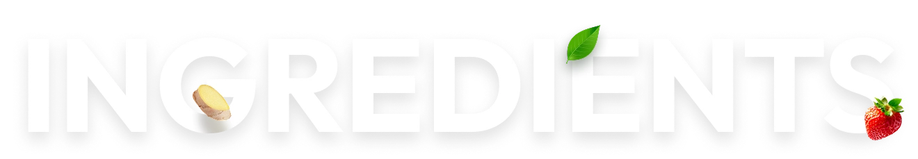 Ingredients Desktop banner